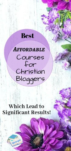 purple flowers: Best Affordable courses for Christian Bloggers