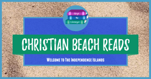 Christian Beach Reads on a sandy background