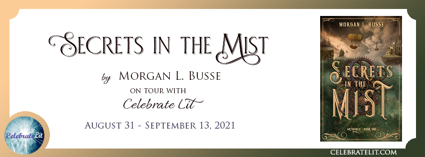 secrets in the mist by Morgan busse, tour banner