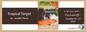 Tropical Target by Jennifer Pierce on tour with Celebrate Lit October 2023
